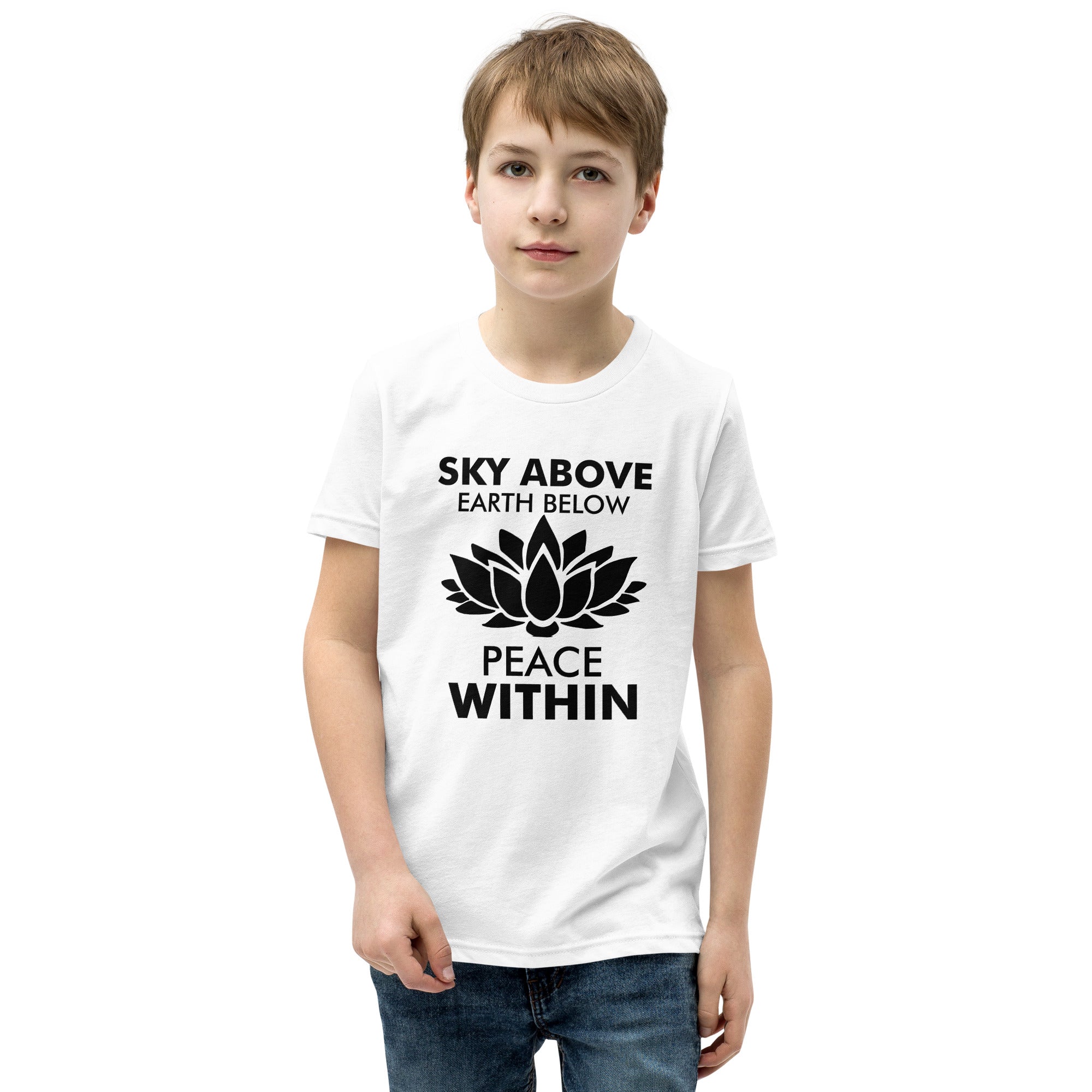 SKY ABOVE EARTH BELOW - Youth Short Sleeve T-Shirt