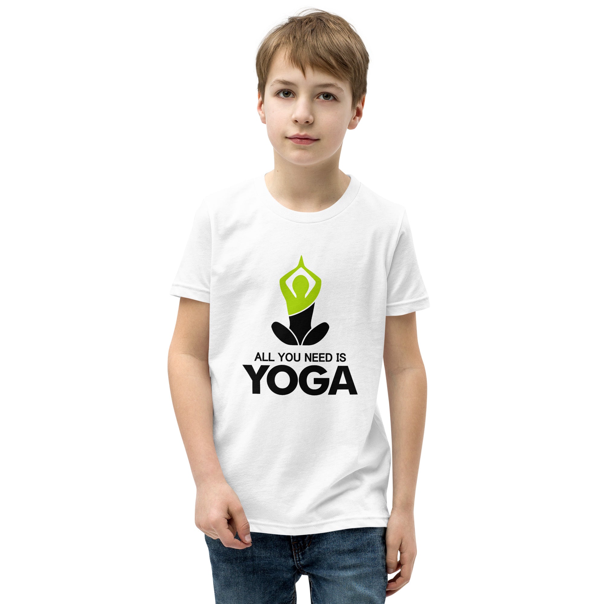 All You Need Is YOGA-Youth Short Sleeve T-Shirt