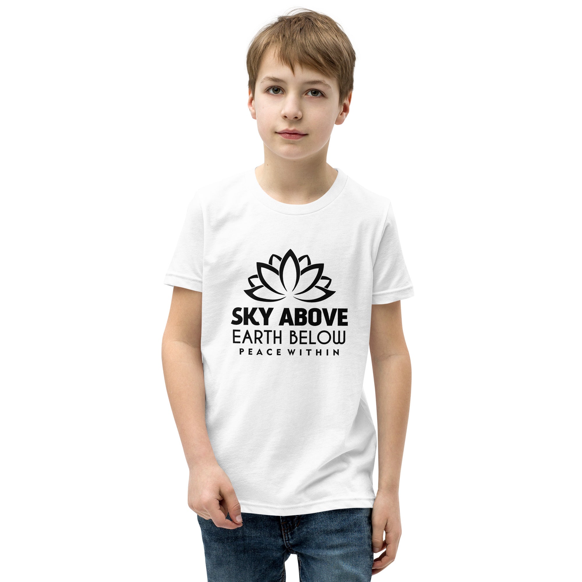 SKY ABOVE EARTH BELOW - Youth Short Sleeve T-Shirt