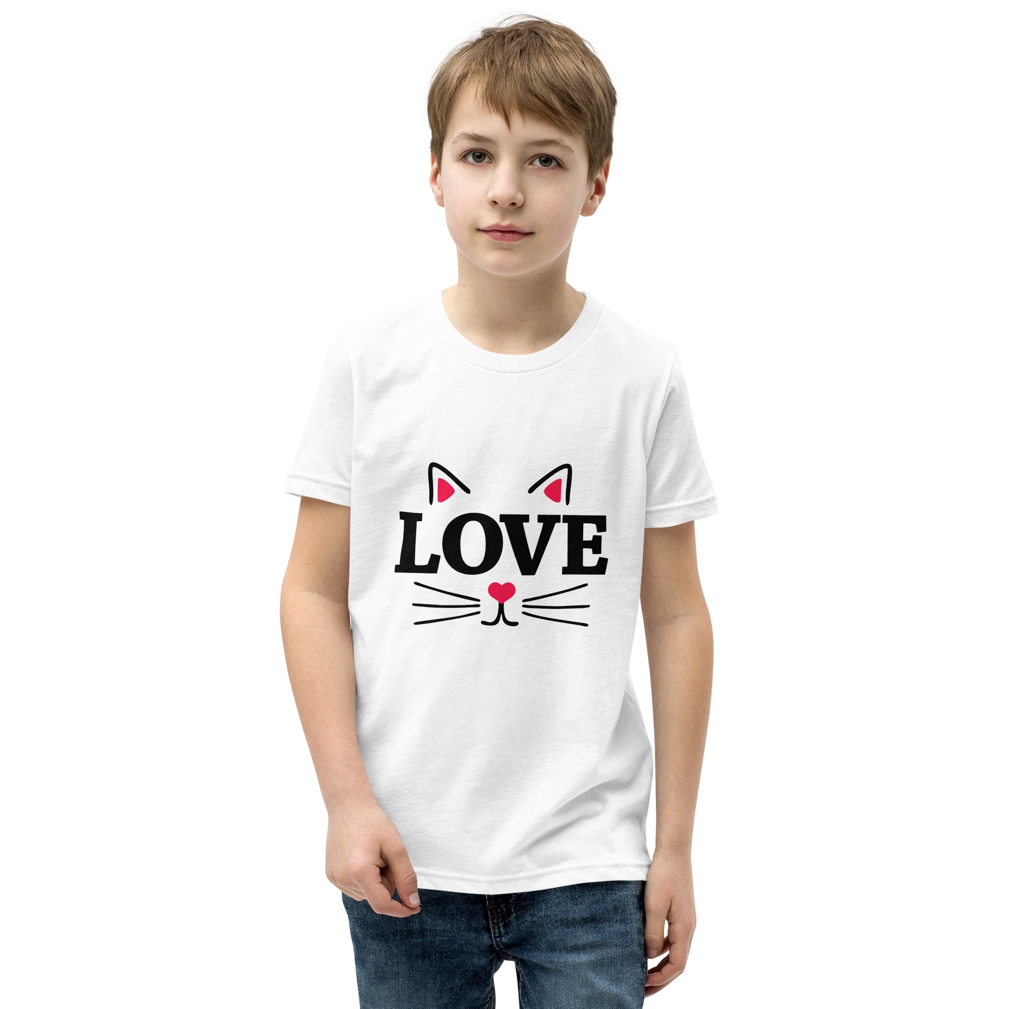 LOVE CATS - Youth Short Sleeve T-Shirt