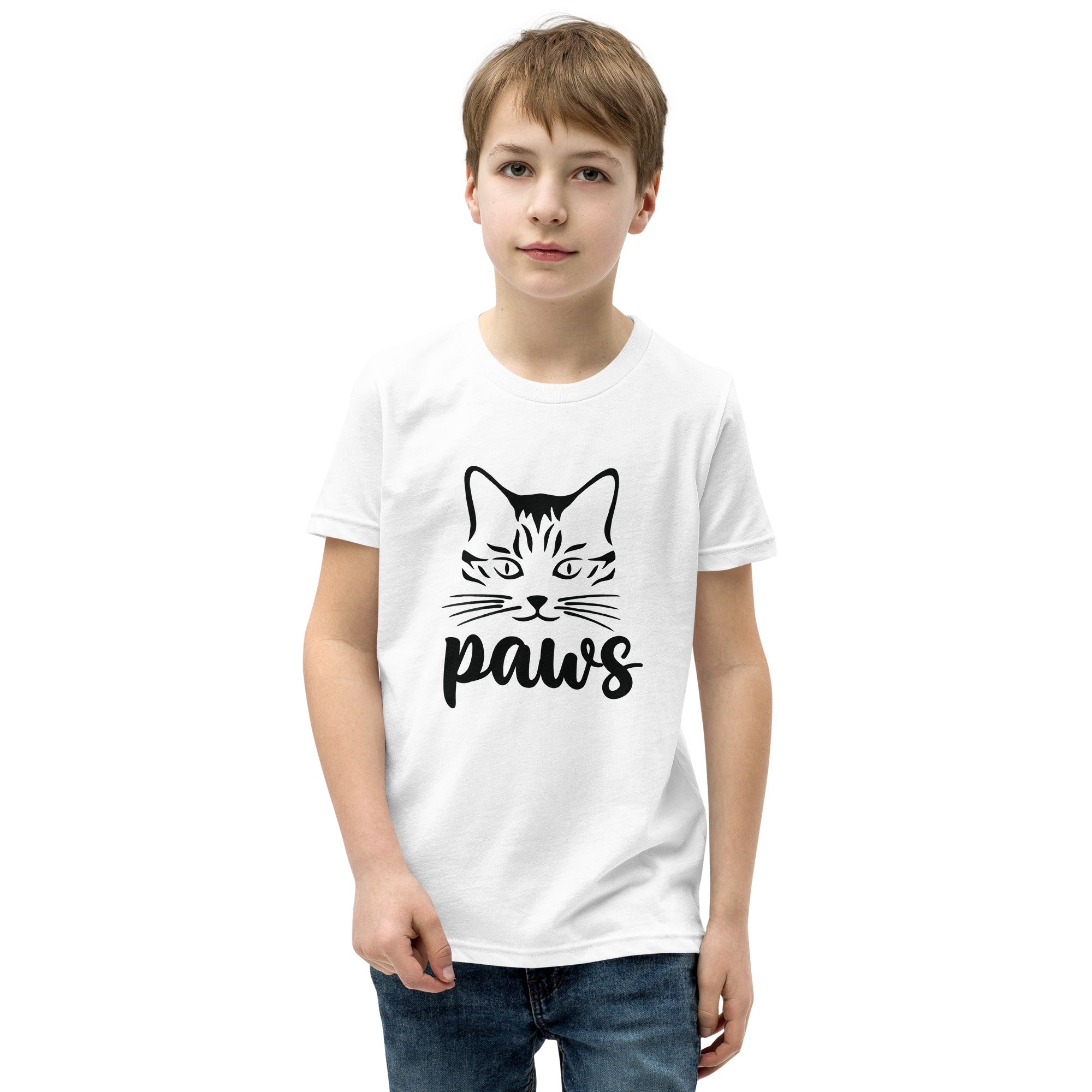 PAWS - Youth Short Sleeve T-Shirt