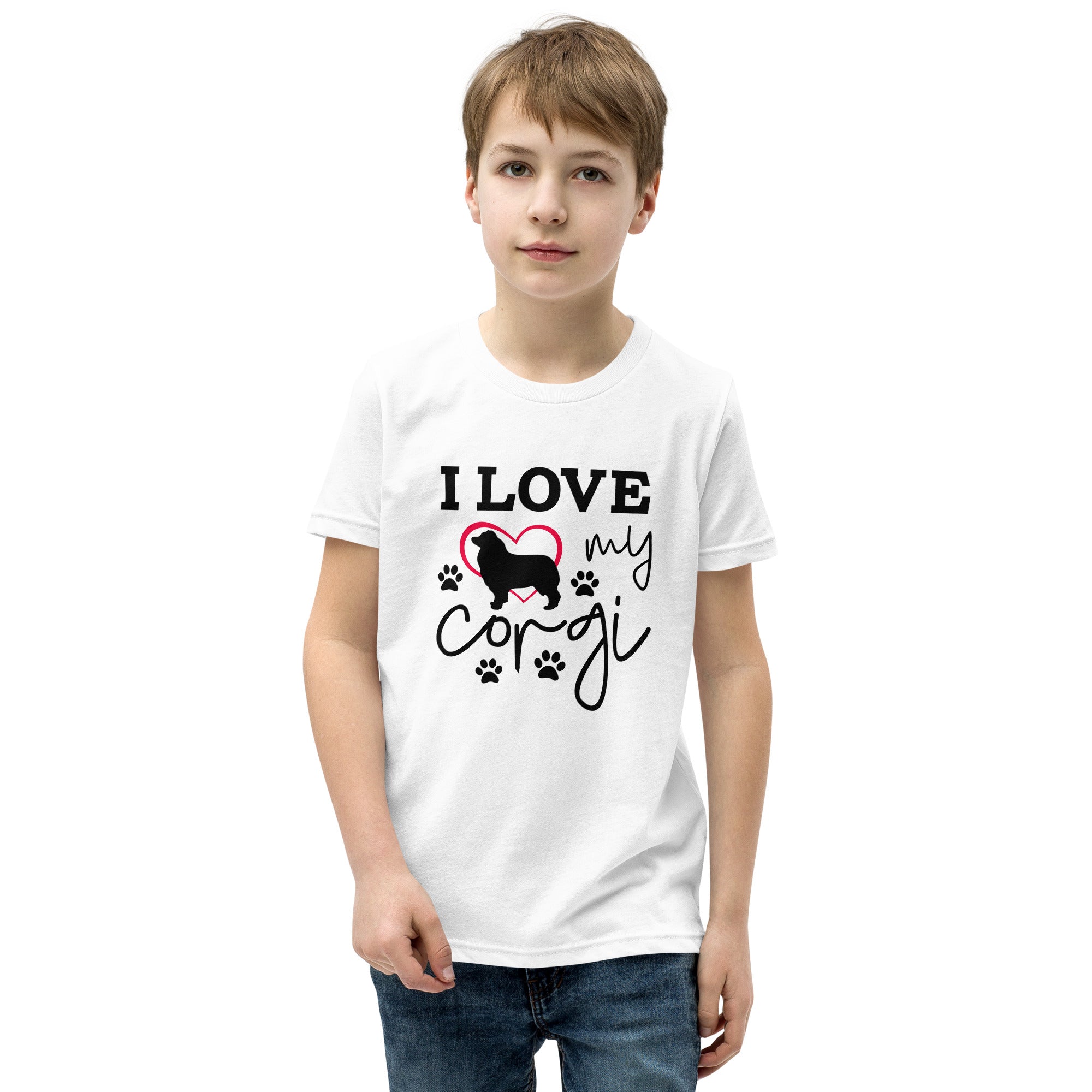 I LOVE MY CORGI - Youth Short Sleeve T-Shirt