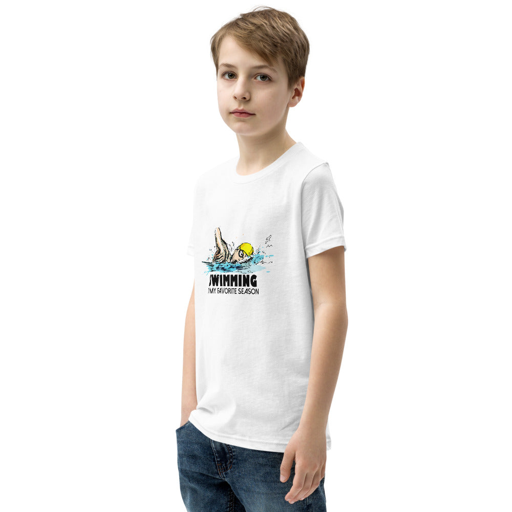 Swimming- Youth Short Sleeve T-Shirt