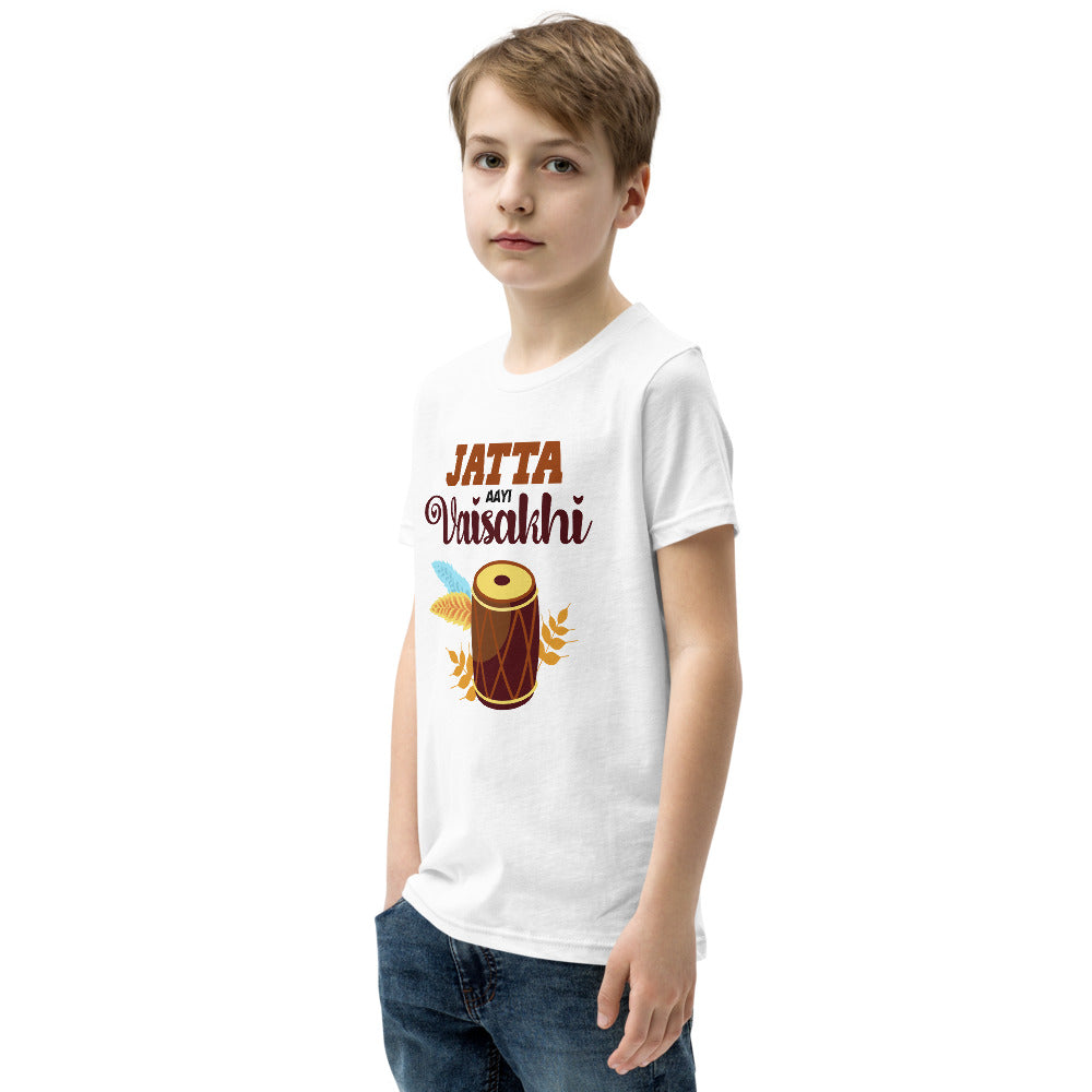 JATTA AAYI VAISAKHI - Youth Short Sleeve T-Shirt