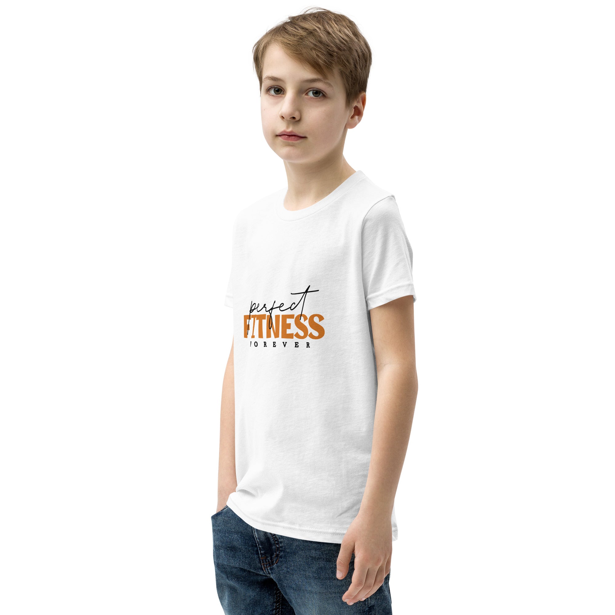 PERFECT FITNESS FOREVER - Youth Short Sleeve T-Shirt