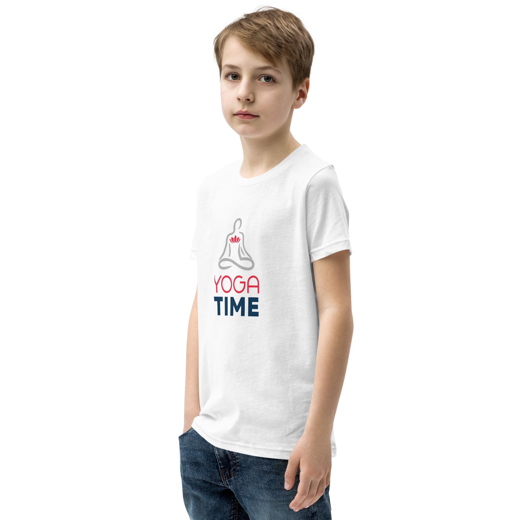 YOGA TIME - Youth Short Sleeve T-Shirt