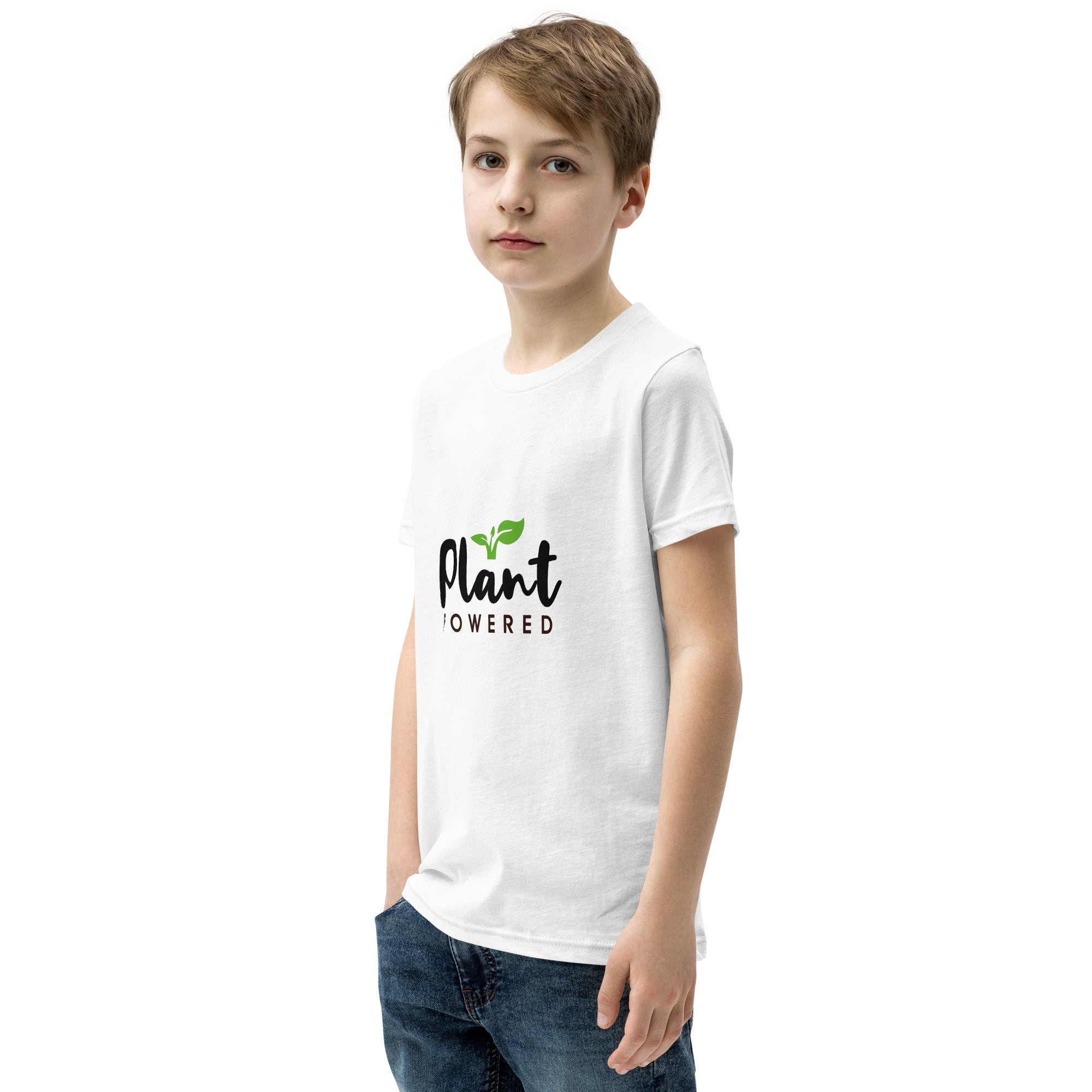 PLANT POWERED - Youth Short Sleeve T-Shirt